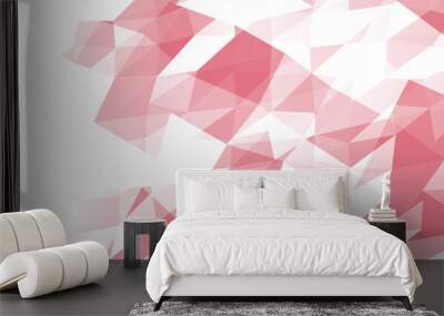 Background from polygons. Abstract background pattern. Wall mural