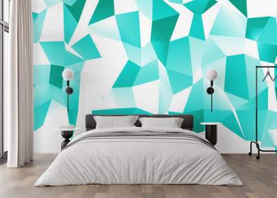 Background from polygons. Abstract background pattern. Wall mural