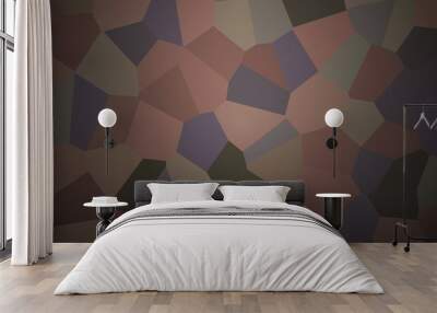 Background from polygons. Wall mural