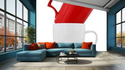 cups Wall mural