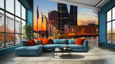 Bahrain Financial Harbour Wall mural