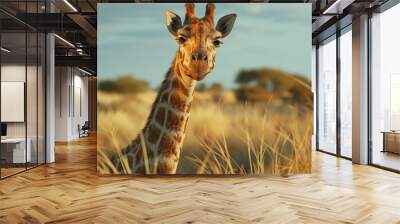 Giraffe spots  Giraffe spots Wall mural