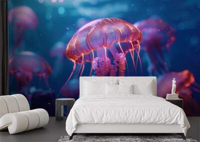 Jellyfish  Jellyfish  Jellyfish  Jellyfish  Jellyfish  Jellyfish  Jelly Wall mural