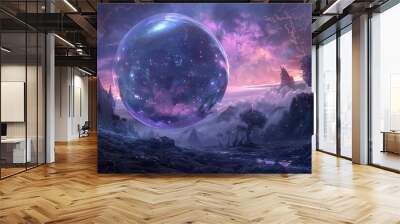 magic sphere 1 Wall mural