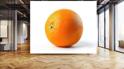 Orange fruit isolated on white background + Clipping Path  Orange fruit isolated on white background Wall mural