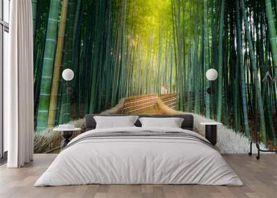 arashiyama bamboo forest Wall mural