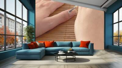 manicure Wall mural