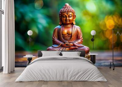 statue of buddha Wall mural