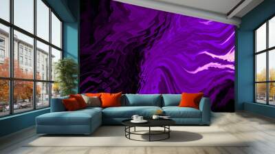 Trendy abstract colorful liquid background. Stylish marble wave texture illustraion. Wall mural