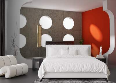 modern interior Wall mural