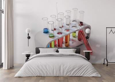 test tube Wall mural