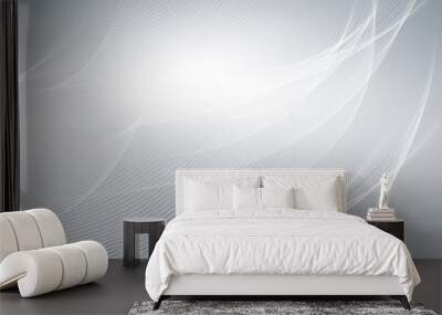 Abstract black and white background Wall mural