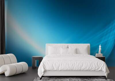 abstract blue background Wall mural