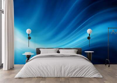 Abstract blue background Wall mural