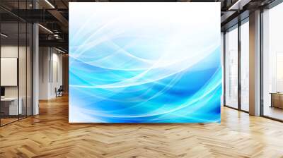 Abstract blue background Wall mural