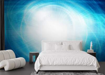 Abstract light blue background Wall mural