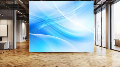 Abstract light blue background Wall mural