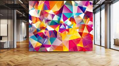 Abstract colorful background Wall mural