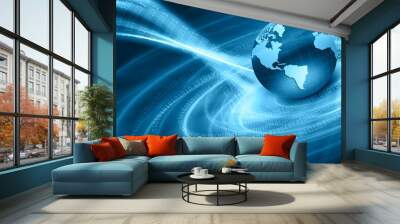 best concept of global business from concepts series Wall mural