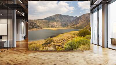 Grant lake recreation area, popular leisure activity place in California Wall mural