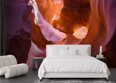 Antelope Canyon in Arizona, USA. Wall mural