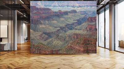 Grand Canyon North Rim at sunset. Wall mural