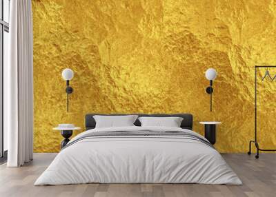 Gold texture, yellow bright or shine background	 Wall mural