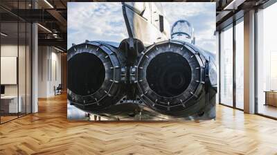 Air fighter jet engine Wall mural