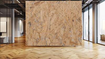 
natural wood brown chipboard texture Wall mural