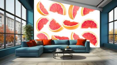 Grapefruit slices Wall mural