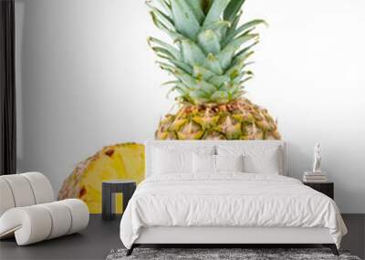 pineapple with slices Wall mural