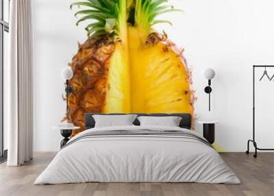 pineapple with slices Wall mural