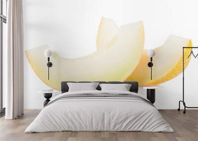 ripe melon slices Wall mural