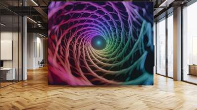 abstract fractal background Wall mural