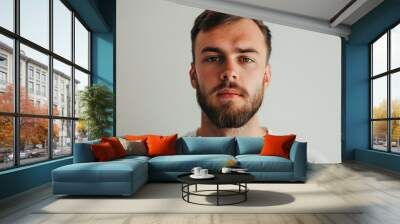 portrait of a man Wall mural