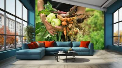 Fresh vegetables Wall mural