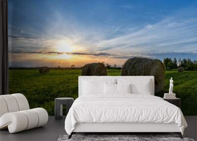 Summer evening Wall mural