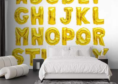 English alphabet Wall mural