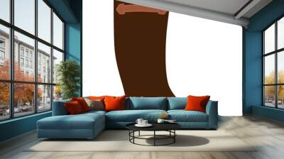 Wellington boots vector Wall mural