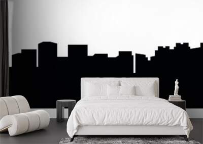 Vancouver (city skyline) Wall mural