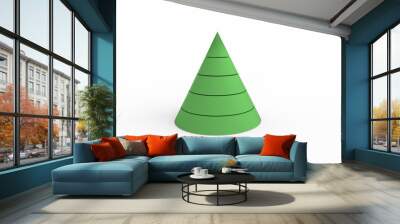 3d model pyramid, 3d rendering Wall mural