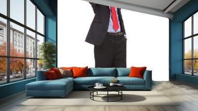 business man shows thumbs up Wall mural