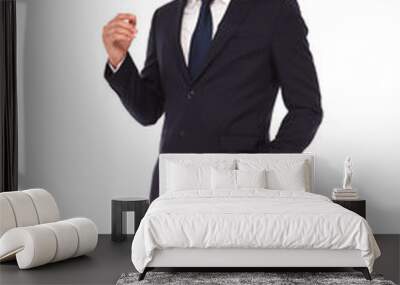 relaxed young business man Wall mural