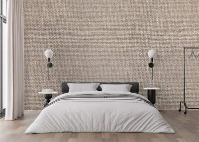 Background from natural textured canvas Wall mural