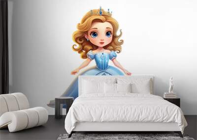 little princess artwork Wall mural