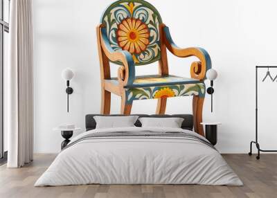 Greek Pottery-Inspired Dining Chair Design Wall mural