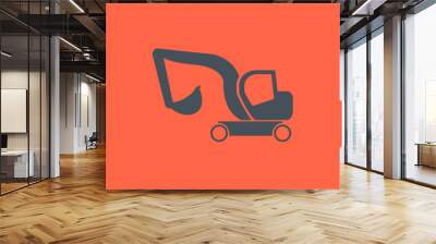 Transportation Flat Icon. Vector Pictogram. EPS 10. Wall mural