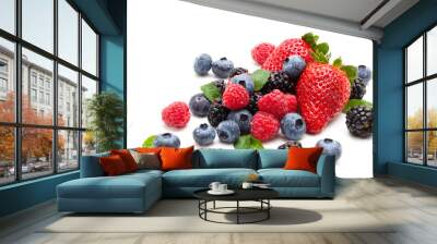 Fresh fruits. Wall mural