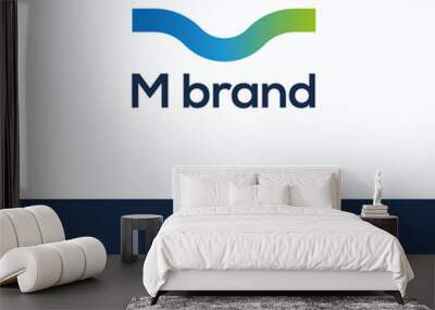 M brand Wall mural