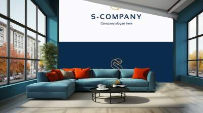 S Company logo Wall mural